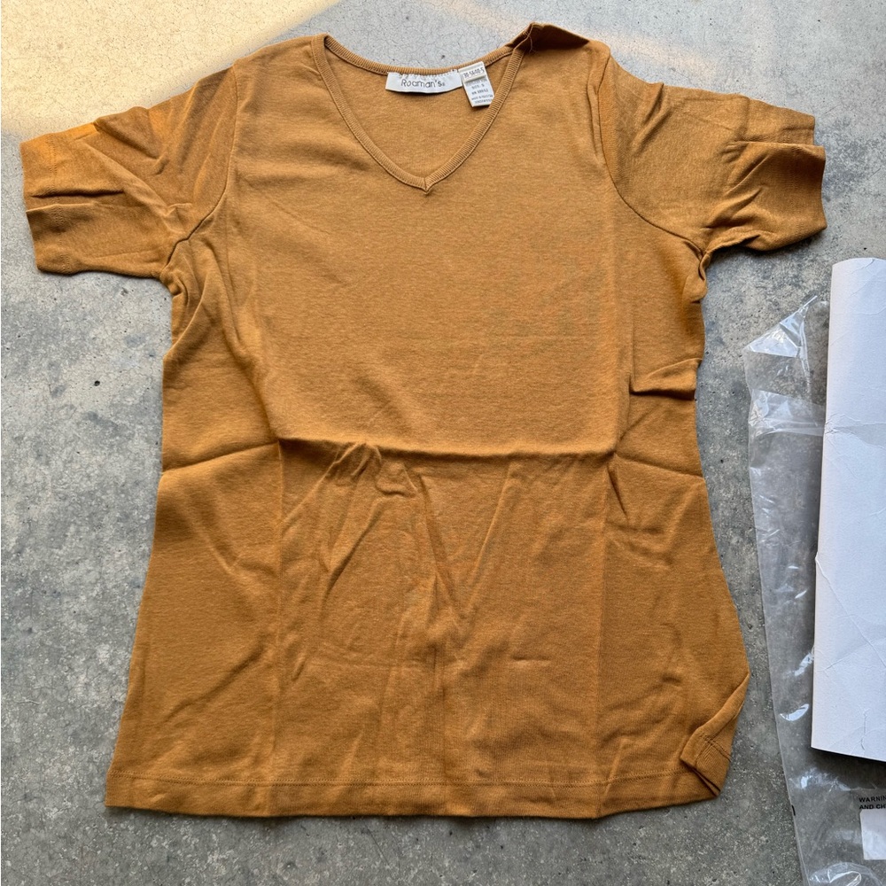 Roamans shirt size small women’s New